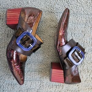 John Fluevog "Effortless Felicity" vintage inspired Mary Jane heels